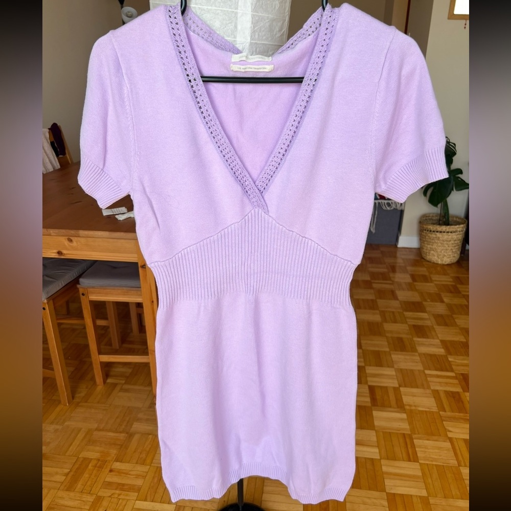 Purple Urban Outfitters Dress
	•	Size: L (fits more like Medium)
	•	Never worn